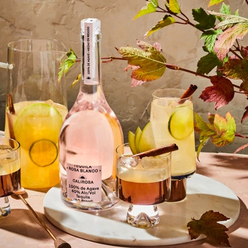 Calirosa Rosa Blanco - Tequila Rosa Premium 100% Agave