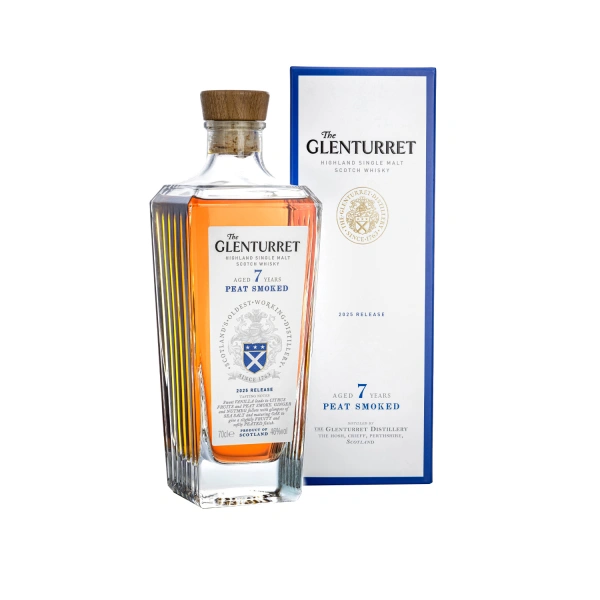Whisky Glenturret tourbé fumé 7 ans : Single Malt tourbé