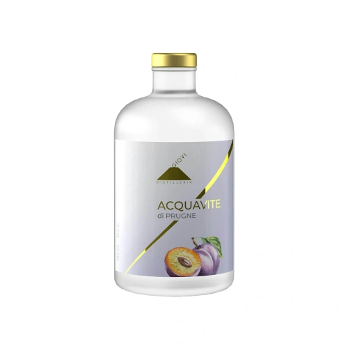 Giovi Plum Brandy: Characteristics of the Distillate