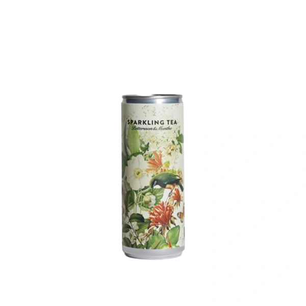Green Tea Rhubarb Sparkling Tea: Botanical Freshness at the End of a Meal