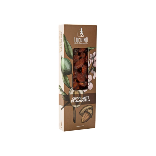 Almendra tostada quebradiza
