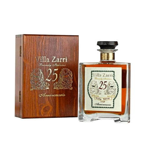 Brandy Villa Zarri 25e anniversaire : Un distillat d'exception