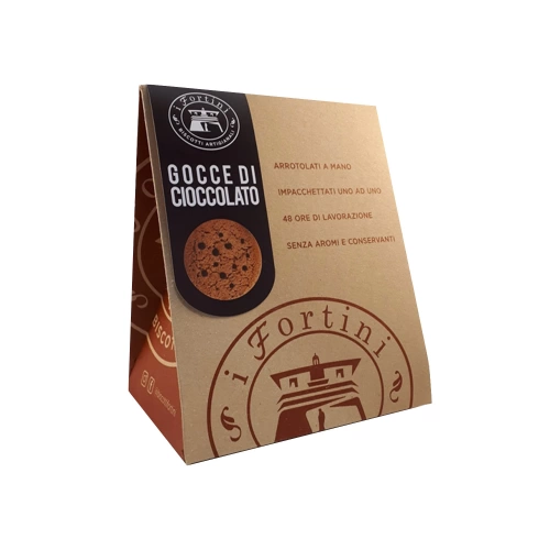 Frollini con gocce di cioccolato Fortini 2