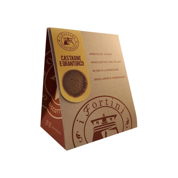Fortini de galletas de castañas y maíz