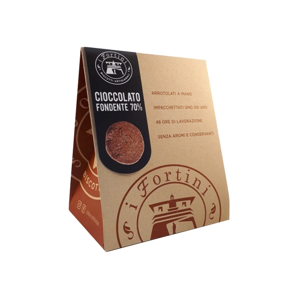 Biscuits Fortini au chocolat noir