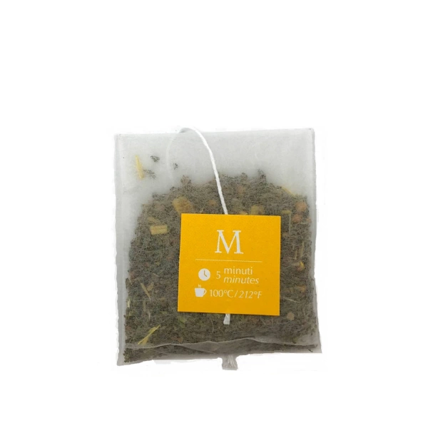 Té de hierbas elegante y sereno