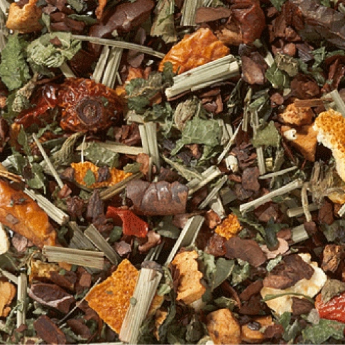Infusión especial de naranja y cacao