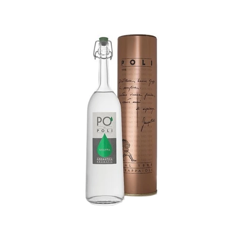 Po' di Poli aromatic grappa from Gewurztraminer