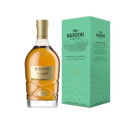 Grappa Riserva 5 years Bortolo Nardini Selection