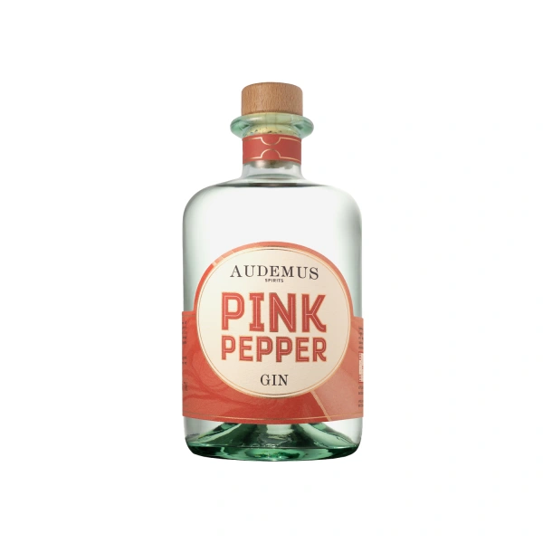 Bebidas espirituosas Audemus Gin con pimienta rosa