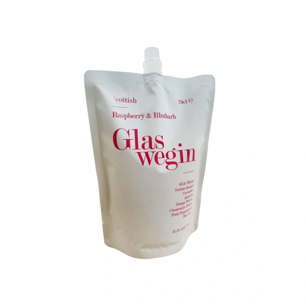 Recarga de Ginebra Glasgow Frambuesa Ruibarbo