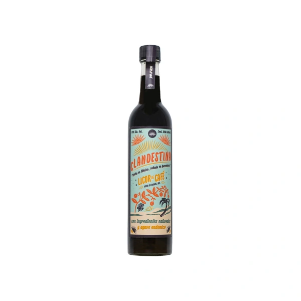 Licor de Cafè Clandestina – Licor Artesanal con Tequila