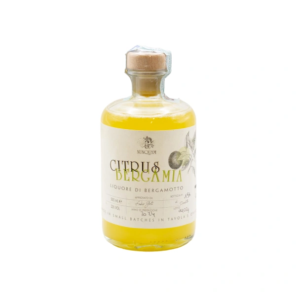Licor de bergamota natural Citrus Bergamia