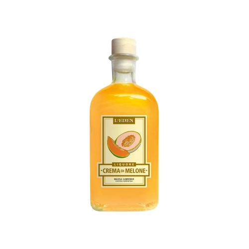 Crema de melón L'Eden: Licor cremoso y afrutado