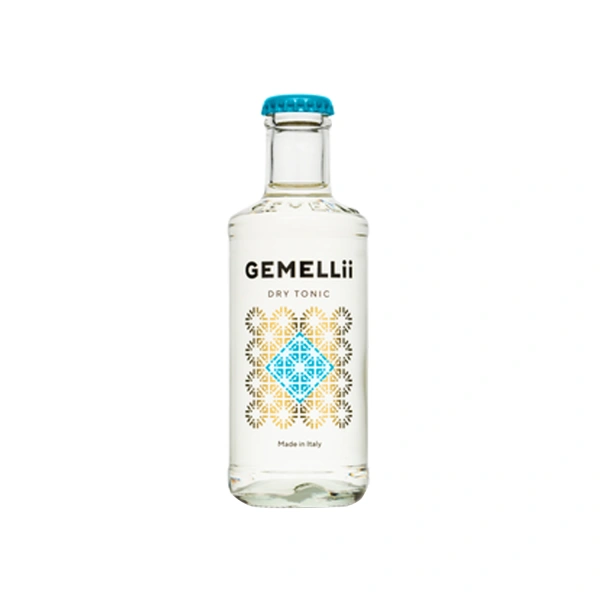 Agua tónica seca Gemellii | Mezclador seco premium