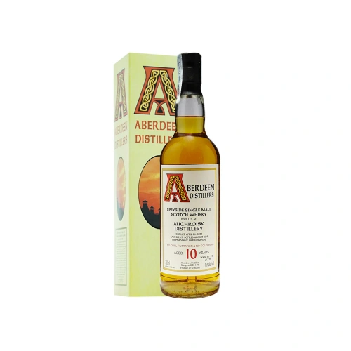 Whisky Aberdeen Distillers Auchroisk 2008 10 ans Fût n° 17