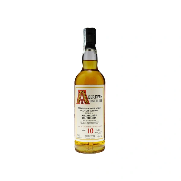 Aberdeen Distillers Whiskey Auchroisk 2008 10Yo Cask n.17