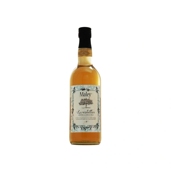 Licor de sidra Lecristallier Maley: elegancia alpina en una copa
