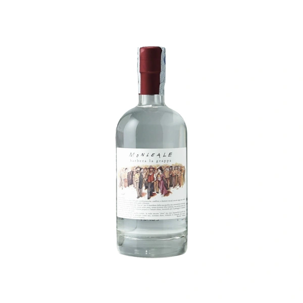 Grappa Barbera Monleale | Intenso licor piamontés