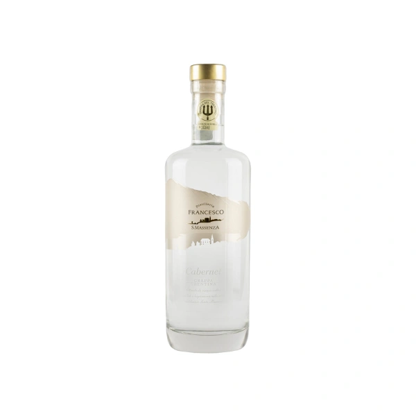 Grappa Cabernet de la distillerie Francesco : Distillat sec et herbacé